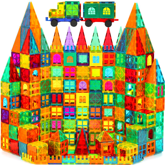 Mangetic Tiles, 100PCS Magnet Building Toys, Magnetic Building Set for Kids, Stacking Blocks, Perfect STEM Toys Gift for Boys and Girls